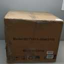 Swivel Dining Chairs Set of 4, Upholstered Mid Century Modern Deskchair with High Back, Linen Fabric Kitchen Chairs for Dining Room, Bedroom, Dressing Room, Khaki