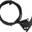 TQPONLY 912-201 Hood Release Cable & Pull Handle Compatible with 2006-2010 Dodge Ram 1500 2500 3500 4500 5500 Pickup Truck Replaces 55364471AA