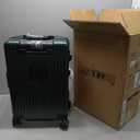 Zipperless Luggage, Polycarbonate Aluminum Hard Shell, Expandable Carry-On Suitcase with Spinner Wheels, Hard Shell Suitcase, 20 Inch Cabin