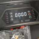 Treadmill with Incline,3.0HP Small Treadmills for Home,Portable Electric Treadmill with Handles,Lightweight Walking Pad,Compact Running Treadmills,Walking Pad with Handle,300LBS Capacity (Black)