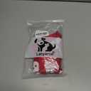 Lanyarco Snowman Dog Christmas Pajamas Xmas Cotton Pet Jumpshit Christmas Onesie PJS for Large Dogs, Back 23" XLarge Red