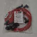 A-Team Performance Silicone Spark Plug Wires Set Automotive Wire Accessories for Chevy Plug Wires Spark Plug Wire Kit Compatible with Chevy Chevrolet GMC V6 V8 4.3L 5.0L 5.7L TBI EFI - 8.0mm Red