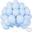 Baby Blue Balloons - 12 inch 100pcs
