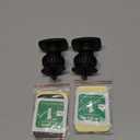 LISEN 2 Pack Magnetic Phone Holder for Your Car Magnet for Phone Car Mount Vent 6 Military Magnets Vent Cell Phone Holder Mount for Car Plate Fit All iPhone 17/16/15/14/13 Pro Max Plus Samsung S25 (Black)