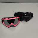 OXG Ski Snowboard Goggles for Men Women, UV Protection Ski Snow Goggles for Adult Youth Winter Snow Sports (Black, Pink)