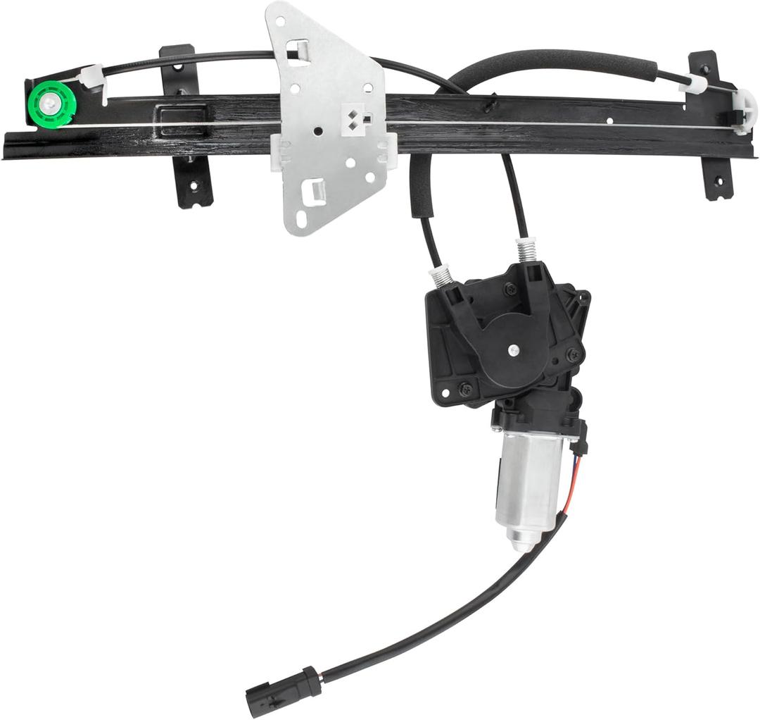 BOXI 741-649 Front Left Driver Side Power Window Regulator with Motor Fit for Dodge Dakota 2000-2004 Durango 1998-2003 5066431AC 55256419AH 55256419AK