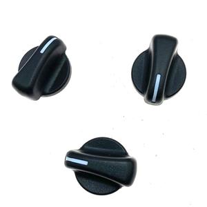Set of 3 AC Heater Climate Control Blower Fan Knob Switch for 1999-2006 Jeep Wrangler 1999-2003 Dodge Ram Replace 05011218AC 5011218AC 5011218AB 5011218AA