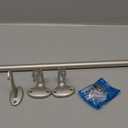 Adjustable Room Darkening Blackout Curtain Rod, 48" to 88", Nickel