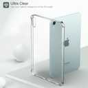 MoKo Case for iPad mini 7 (A17 Pro), iPad mini 7th/6th Generation Case 8.3 inch (2024/2021) Thin Lightweight Soft TPU Crystal Clear Cover Drop Protective Case for iPad mini 7th Generation 2024, Clear