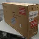 SNDOAS Range Hood 36 inch,Black Vent Hood with 450CFM & 3-Speed, Ducted/Ductless Convertible,Mesh Filters & Push Button Control for Stove Hood,Chimney-style Black Range Hood Wall Mount