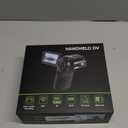 Yatao 8K Video Camcorder - 75MP Vlogging Camera with Dual View Recording, WiFi, 16X Zoom, Handheld Design, 270 Flip Screen. Includes 64GB Card, Microphone, Fill Light & Remote Control