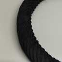 Heated Steering Wheel Cover,12V Car Plug, Universal Fit 14.5-15 Inch Anti-Slip Wheel Protector, Auto Steering Wheel Black Protector Cover with Heater, Premium Quality