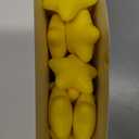 30 Pieces Star Stress Ball Bulk Mini Foam Stress Relief Squeeze Ball Toys for School Carnival Reward, Student Prizes, Party Bag Fillers, Hand Exercise(Yellow)