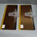 Car Sun Visor (Pack of 2), Tac Extension, 2 in 1 for Day and Night Anti-Glare, Anti Dazzle and Anti UV HD Automobile Windshield Visor by Mobi Lock