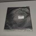 JarThenaAMCS 30Pcs Black Glitter Cardstock DIY Graduation Cap Decoration Kits Construction Paper for Grad Caps with Glue Points for Congrats Grad Party Favors Supplies