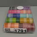 50 Rolls Washi Tape Set, Decorative Adhesive Tape for Scrapbook, Arts & Crafts, Journals, and Planners, Each Rolls 5yd Total 250yd (Pink)