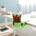 4Pcs Drinking Cup Holder Clip, Desk Adirondack Chair with Cup Clip Holder for Water Drink Beverage Soda Coffee Mug