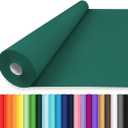 Vanhench 24"x2520"(210') Christmas Green Solid Color Wrapping Paper, Art Kraft Paper for Bouquet Flower Crafts Packing, Poster, Bulletin Board, Floor Covering & Table Runner