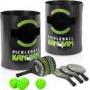 Kan Jam Pickleball - Team Based Pickle Ball Game - Includes 4 Paddles & 4 Outdoor Pickleballs
