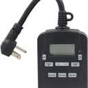 Prime TNODP23 EZ-Set 2-Outlet 24-Hour Digital Outdoor Timer