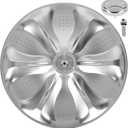 AGZ72909711 Agitator Plate With 5006EA3009B Washer Pulsator Cap Compatible with LG kenmore Sears Washer Replaces AGZ72909702 AGZ72909706 AP6800730 4873462 Compatible with WT1501CW WT5270CW WT4870CW