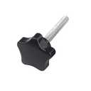 Oneyijun 4 Pcs M8 x 80mm Star Clamping Knob Grip Thumb Screw Head Diameter 38mm Knobs Nut Screws Tightening Thread Replacement Machine Handle