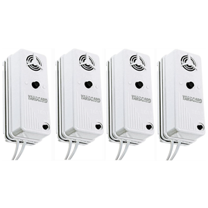 YardGard 4-Pack UL 2017 Compliant Wireless Pool Door Safety Alarm, Water-Resistant, ETL Certified, Easy Installation, Suitable for Pool Gates and Sliding Doors, 120dB Siren