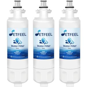 SETFEEL Adq360061 Water Filter Replacement for LG Refrigerator Lt700p Adq36006101 Lfds22520s,Fit Kenmore 9690 469690 Adq36006102 Lfxc24726s Lfxc29626s Rwf1200a Water Filter, 3-Pack