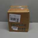 FEMILA 1-Light Vintage Wall Sconces, Antique Brass Industrial Sconces Wall Lighting, Single Bathroom Vanity Light Fixtures Wall Mount Lamp, Hammered Metal Shade,4FG59B BG (6")