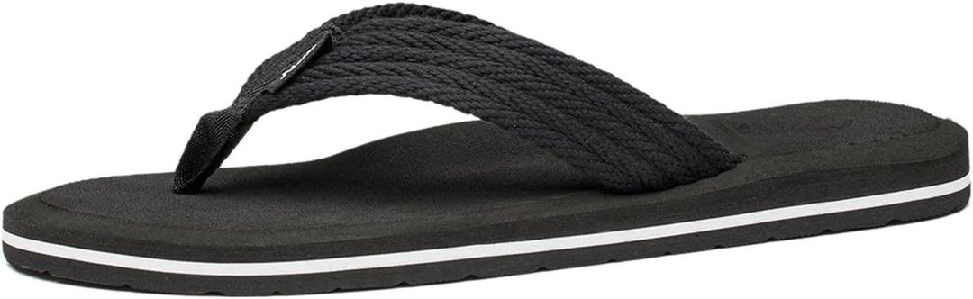 NewDenBer Sandalias cmodas para hombre, sandalias ligeras de playa de verano (Negro -)