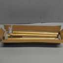 UIOSANRT Gold Shower Curtain Rod 31-79 Inches Non-Slip Shower Rod Tension Mounted No Drill Shower Curtain Rods Spring Tension Rod Adjustable Tension Curtain Rod for Windows Bathroom