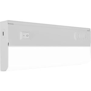Nicor 9 LED Direct Wire Under Cabinet Light with On/Off Switch - Dimmable LED Lights for Kitchen - Selectable CCT 2700K-5000K, 340-360 Lumens, 5W - UCB Hardwired Under Cabinet Lighting Lighting