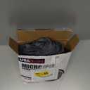 USANOOKS Microfiber Cleaning Cloth Grey - 12 Pcs (12.5"x12.5") - High Performance - 1200 Washes, Ultra Absorbent Microfiber Towel Weave Grime & Liquid for Streak-Free Mirror Shine - Car Washing Cloth (Gray)