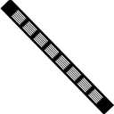 2 Pcs Black Air Vent Grille Cover 600mm x 80mm Aluminum Alloy Kitchen Air Vent Cover Cupboard Vents 24 x 3 Inch Fridge Vent Louvred Wall Vent Grille Ventilation Cover