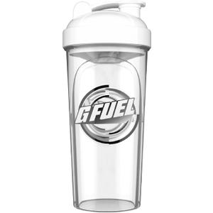 G Fuel Winter White 2.0 Shaker Bottle, Drink Mixer for Pre Workout, Protein, Smoothie, Meal Replacement Shakes, Energy Powder- 24 oz