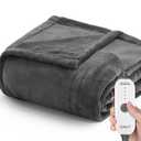 Sunbeam Faux Fur Throw Shadow 50''×60''