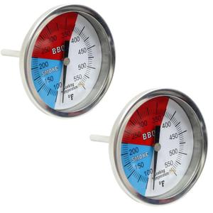 3" Temperature Thermometer Gauge | Barbecue BBQ Grill Smoker Pit Thermosta
