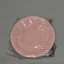 Ottin Solid Light Pink Paper Dessert Plates 7'' Disposable Appetize Cake Plates 50 Count for Birthday Wedding Party Snacks Dessert Cake Daily Use