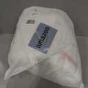 WhatsBedding White Queen Size Feather Down Fiber Comforter, Filled with Feather and Down Fiber, All Season Fluffy Ultra Soft 100% Cotton Duvet Insert, Luxury Hotel Bedding Style Comforter,90"x90"