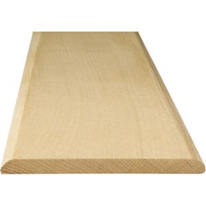 Wonderjune Door Transition Strip Wood Threshold Transition Unfinished Solid Red Oak Interior Threshold Doorways Reducer Threshold (36 x 6.5 x 0.5 Inches)