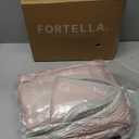 Fortella Extra Thick Baby Play Mat for 50" Playpen, 47"x47" Snug Fit Playpen Mat, Machine Washable Foam Play Mat for Floor - Portable, Non-Slip Tummy Time & Crawling Mat for Babies Toddlers (Forest Taupe) (Brown)