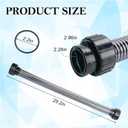 155710 Pool Pump to Filter Hose Assembly for Pentair Sand Dollar and Sta-Rite Cristal-Flo II Filter compatible with Pool and Spa Sand Ground Pool Pump to Filter Hose (30" Length)