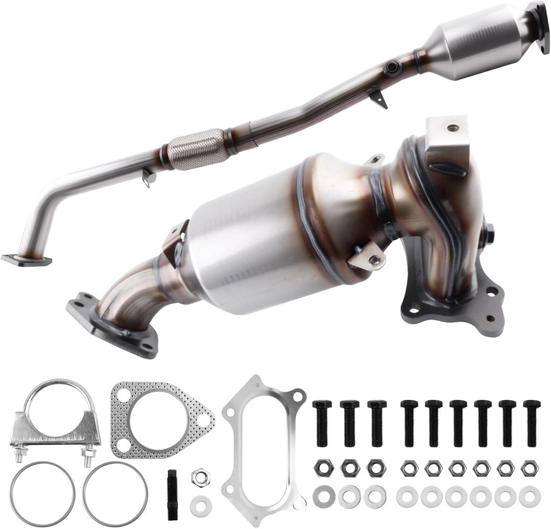 Catalytic Converter Compatible with 2013-2017 Accord, 2015-2019 TLX 2.4L, 55715, 643137, 1859316827, Manifold Catalytic Converter