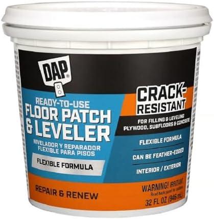 DAP 59184 QT RTU FLR Leveler, 32 oz, Light Gray