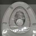 Jool Baby Quick Flip Toilet Seat, Built-in Potty & Splash Guard (Elongated)