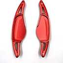 Aluminum Alloy Paddle Shifter Compatible with BMW (2018-2024, G Platform) FIT 3 4 5 6 7 8 X3 X4 X5 X6 X7 Z4 Series (red)