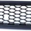 Front Bumper Hood Mesh Grille Gloss Black Direct Fit For G35 4 Door Sedan 2003 2006