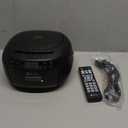 KLIM CD Player & Cassette Tape Player, Bluetooth Boombox, AM/FM Radio, Stereo Sound, Remote, CD and Cassette Combo, Tape Recording, USB Drive, AUX, AC/DC Powered