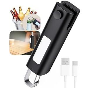 4 in 1 Mini Bag Sealer, Bag Sealer Heat Seal with Cutter, USB C Rechargeable Chip Bag Sealer Heat Seal,Black