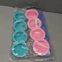 Hedume 3 Pack Silicone Soap Molds, 4-Cavity Different Flower Shapes Silicone Baking Mold, Handmade Soap Molds, Nonstick & BPA Free, Perfect for Soap Making, Handmade Cake Chocolate Biscuit